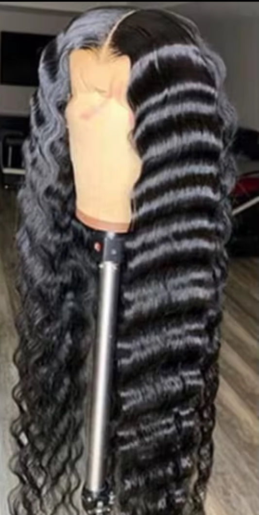 22" 13x6 Loose Deep Wave Wig