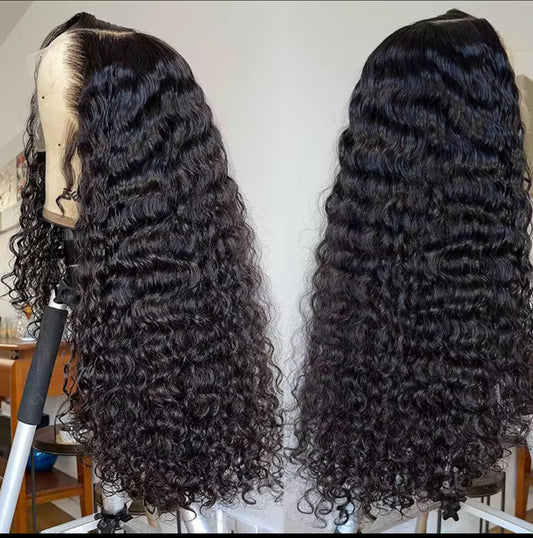 20" 13x6  Deep Wave Lace front Wig 210% Density